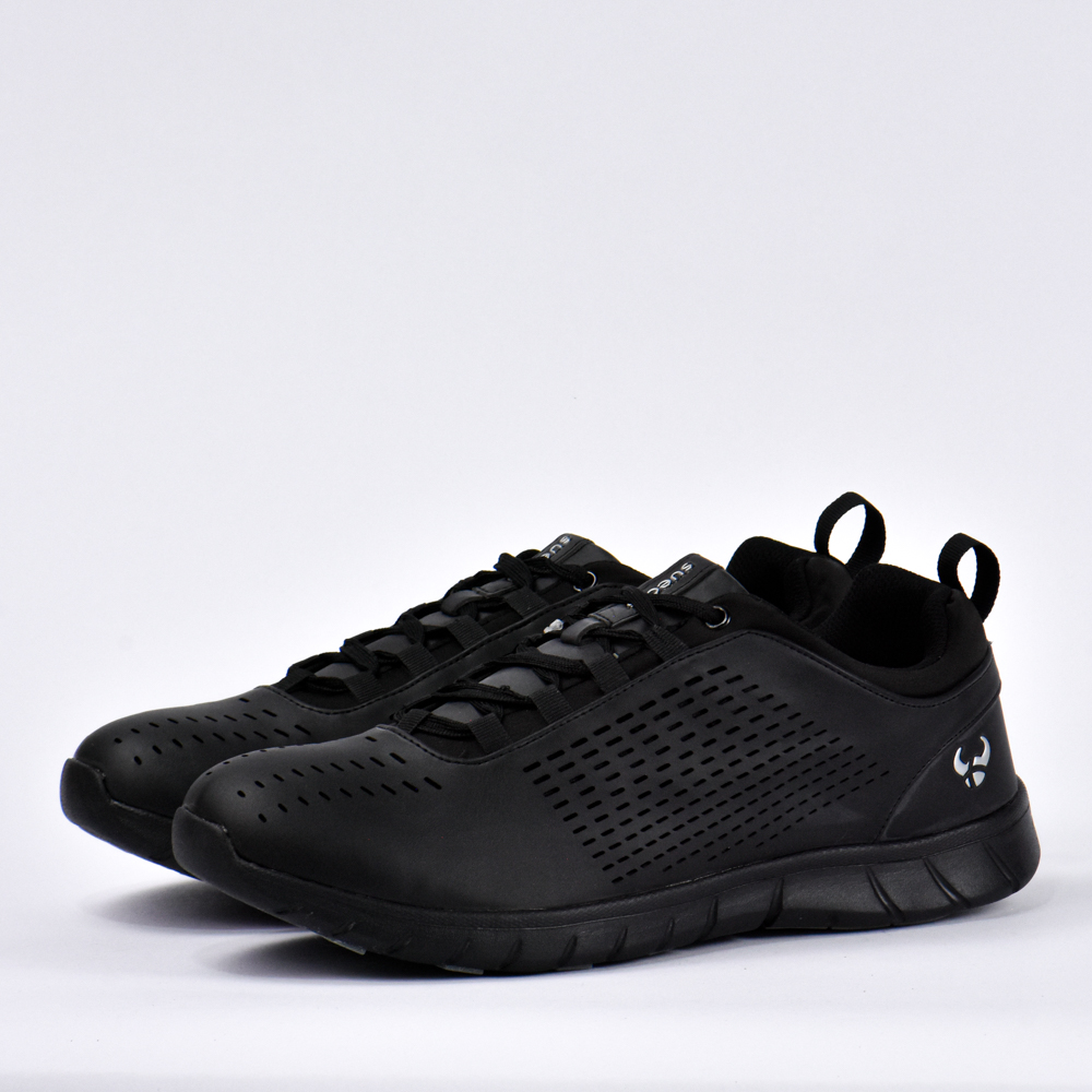 BASKETS SUECOS NEGRO-BLACK POUR HOMME