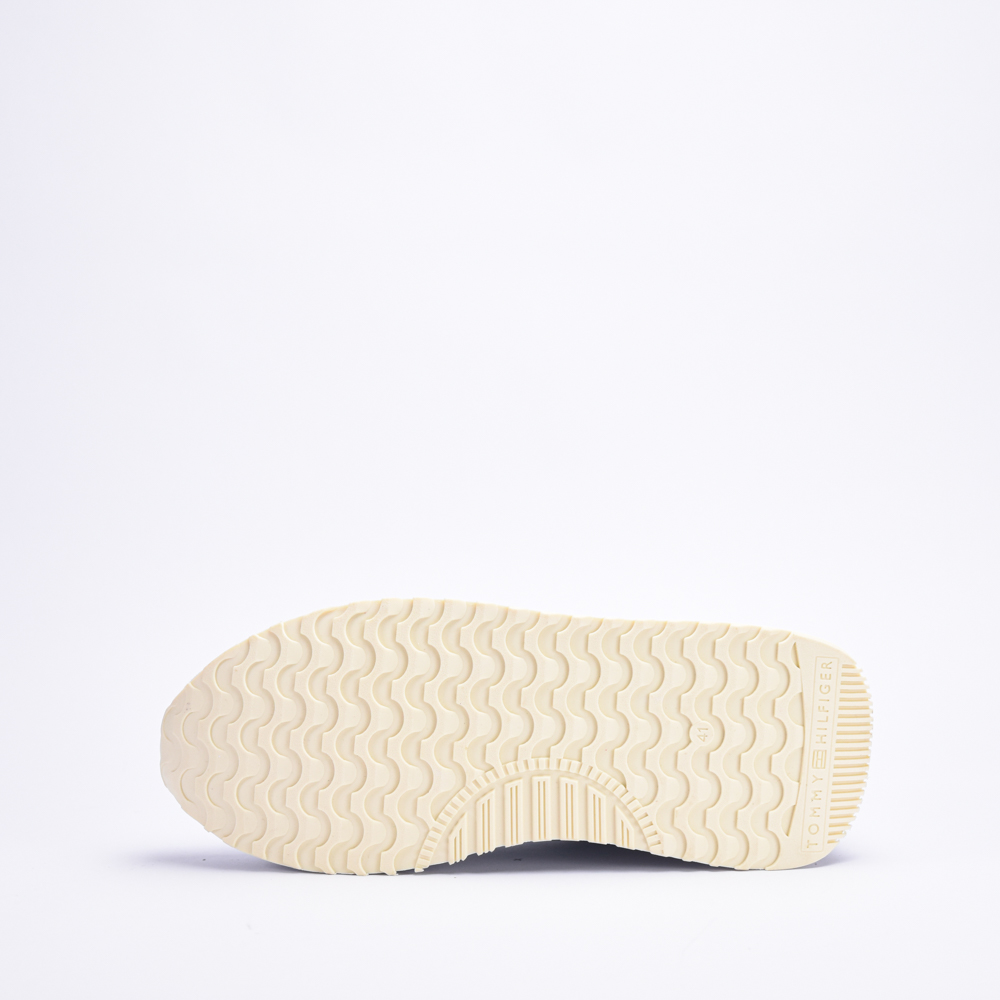 FLAG LOW CUT LACE-UP SNEAKER DENIM/GREY