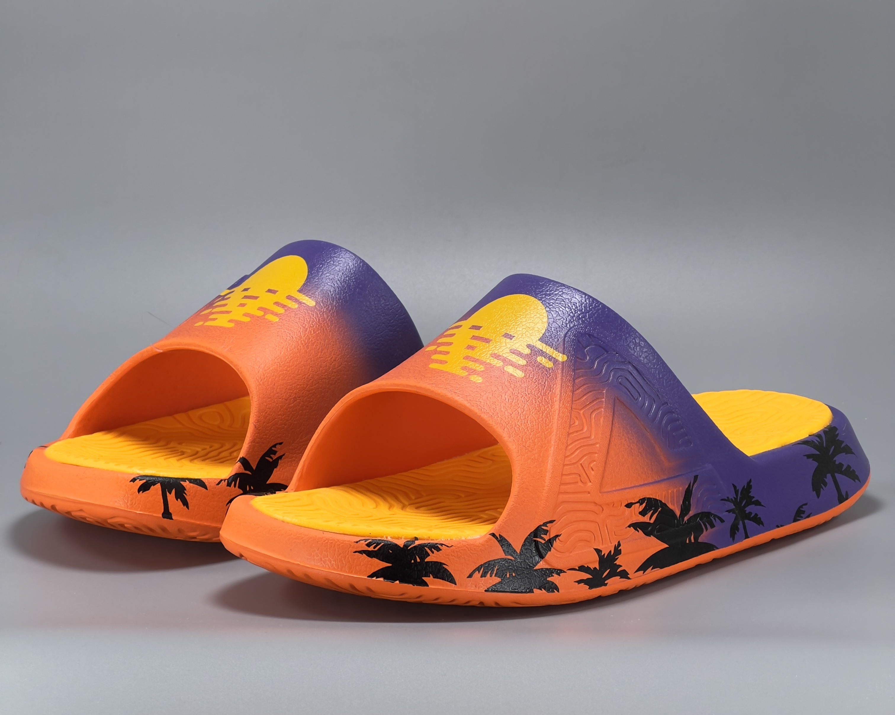 PEAK SLIPERS ORANGE PURPLE 