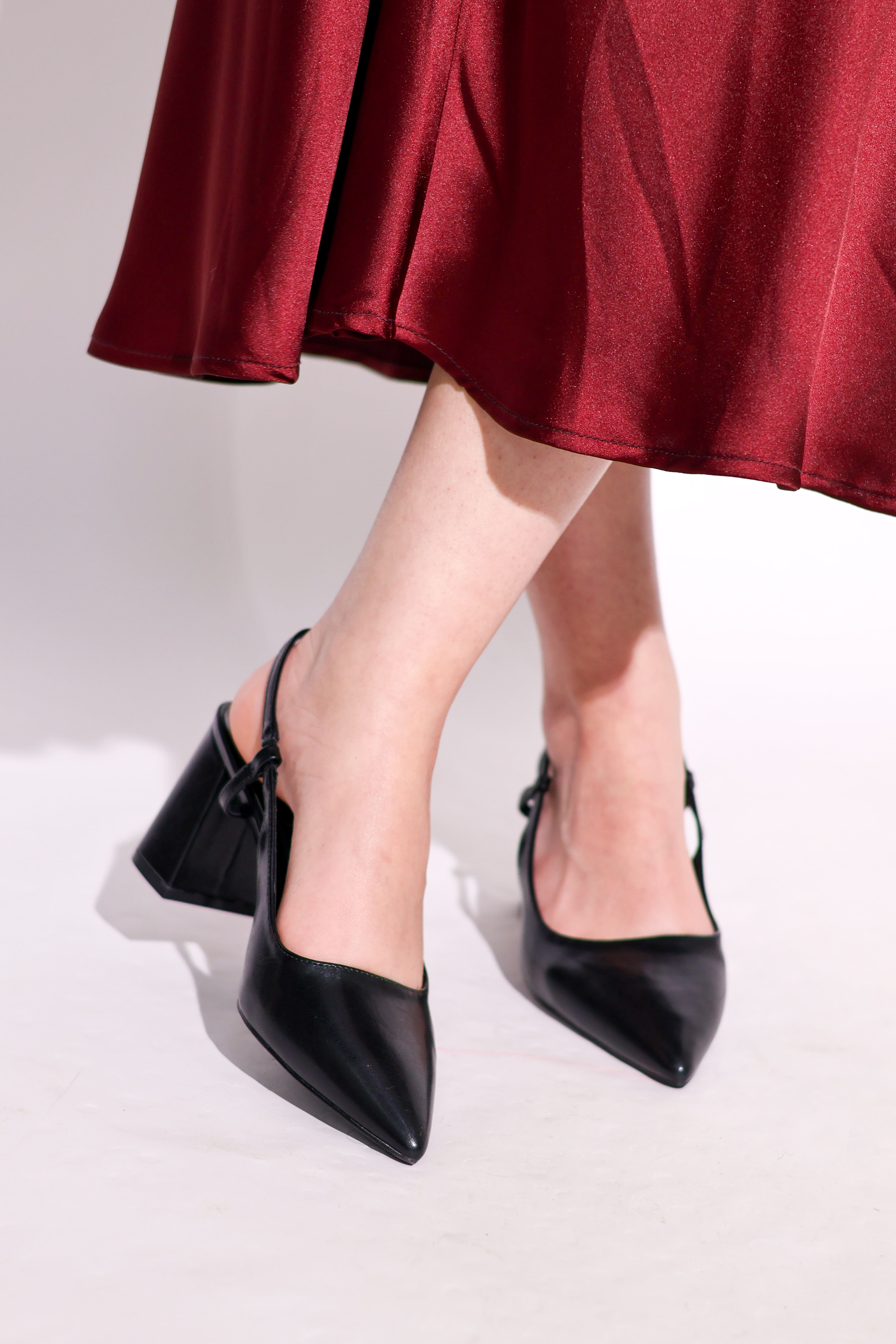 Escarpin Riva shoes HL2408 noir