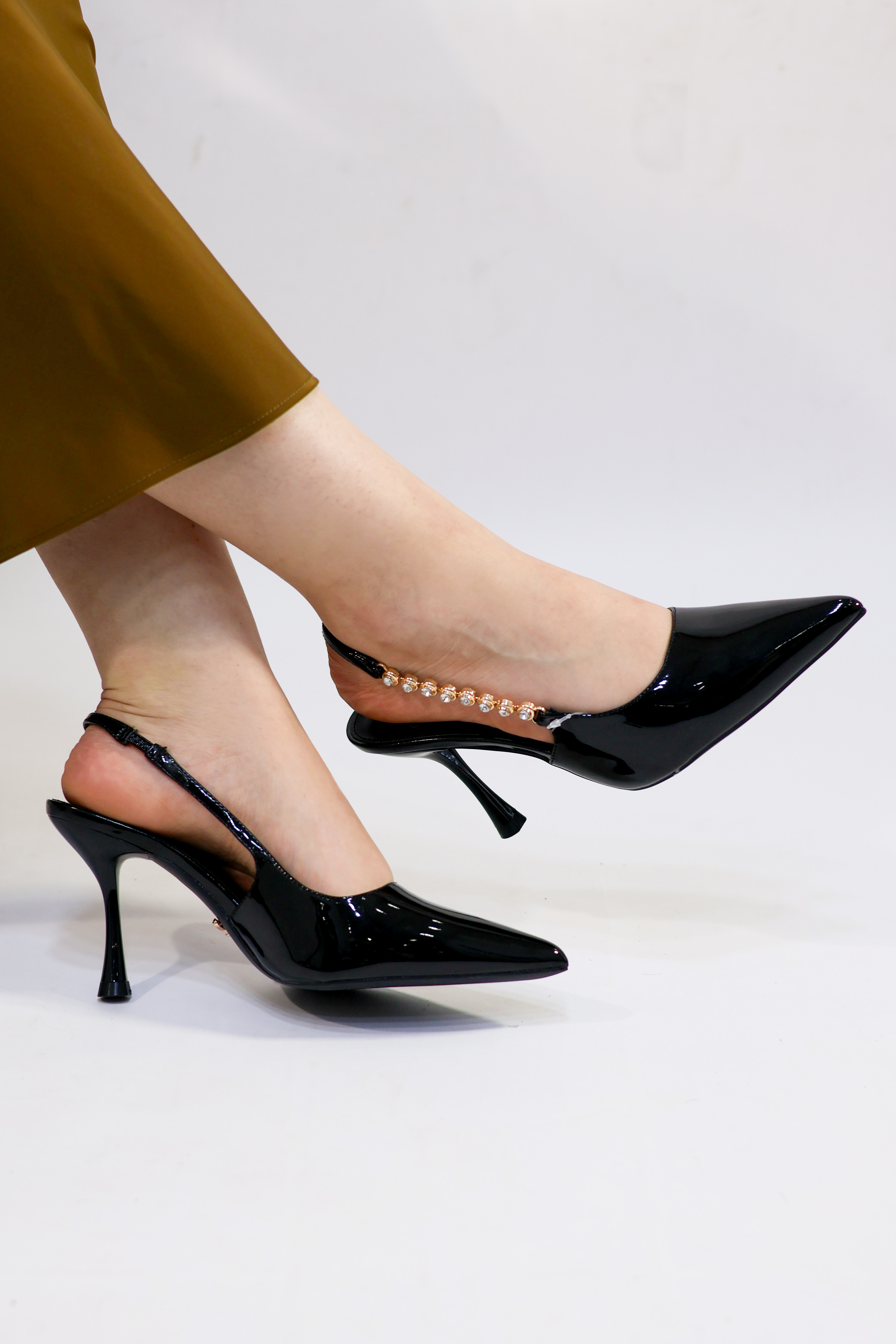 Escarpin Julia noir  E-28