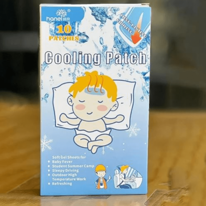 10 patchs de refroidissement pour bébé