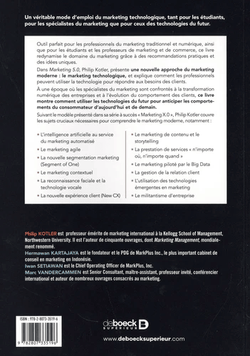 Marketing 5.0. La technologie au service du consommateur