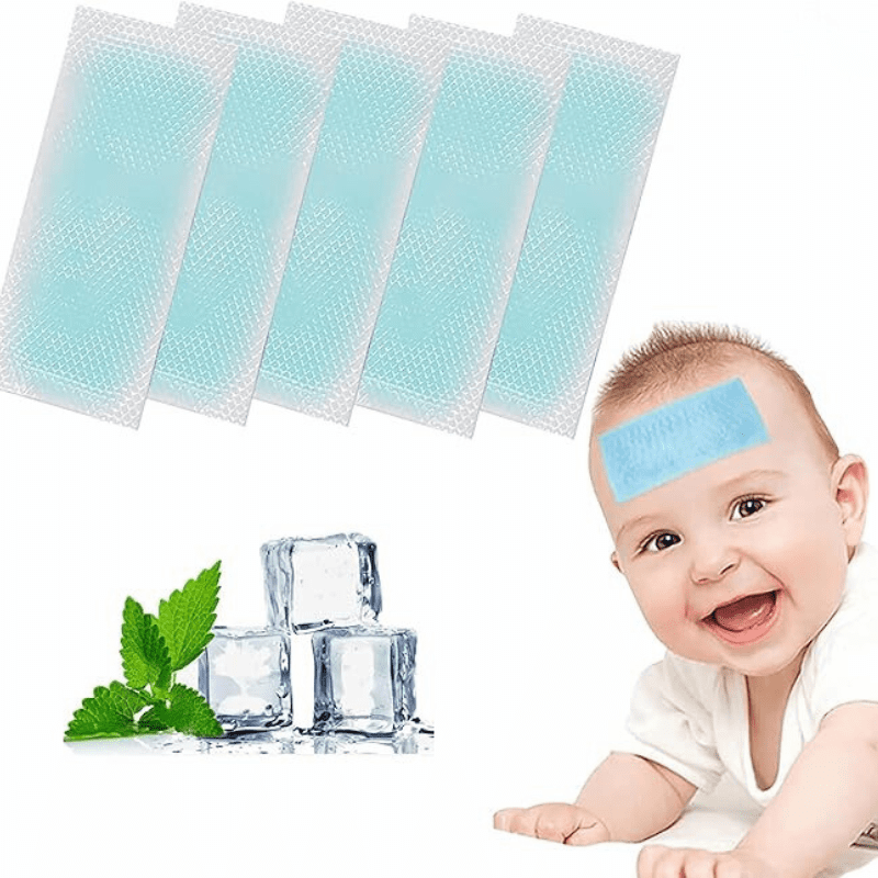 10 patchs de refroidissement pour bébé