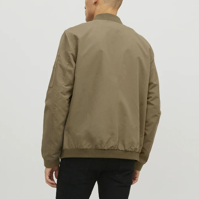 JACK & JONES BLOUSON AVIATEUR POUR HOMME - KAKI