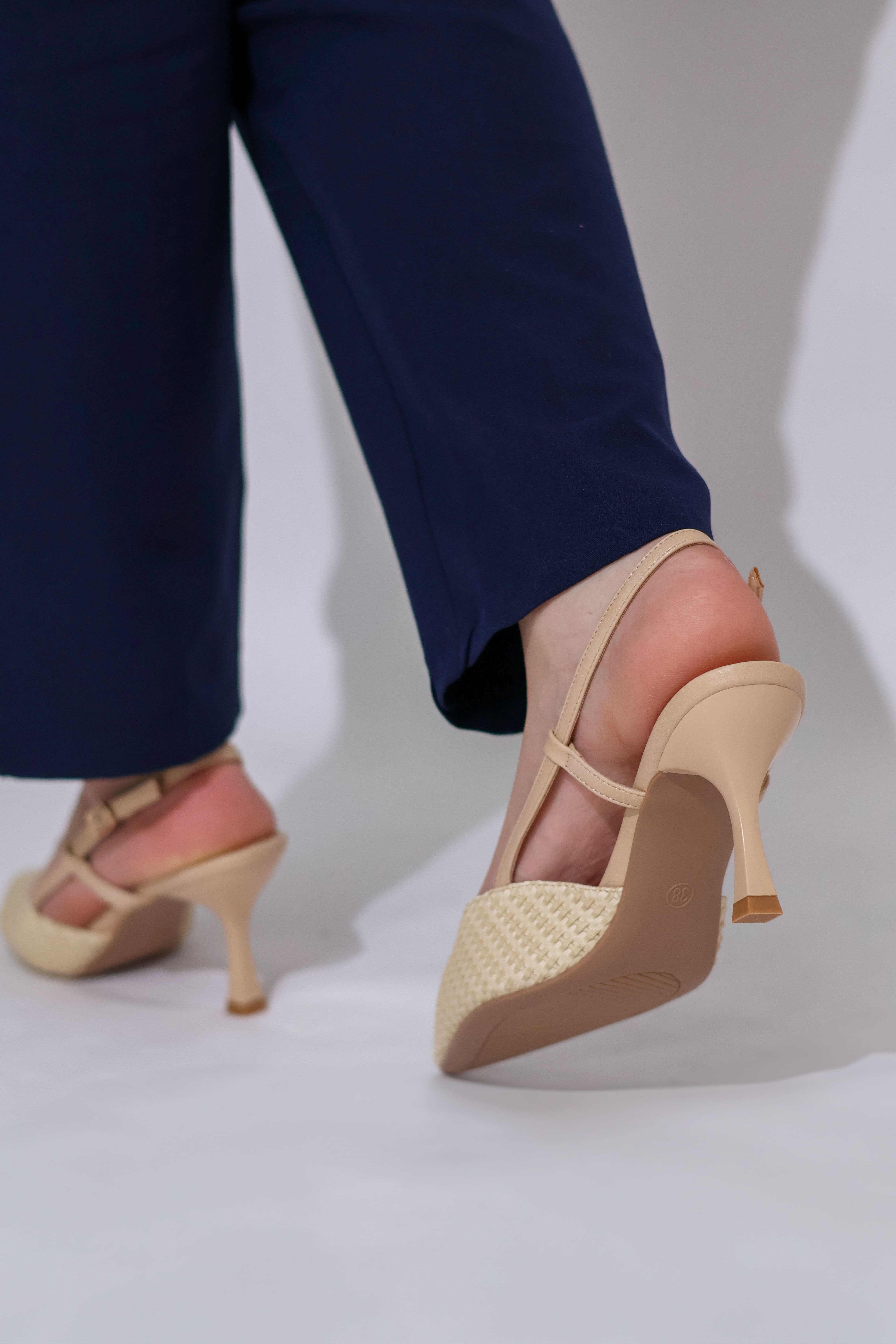 Escarpin moda shoes 1071-115 Beige
