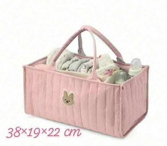 Pannier de rangement en Rose 