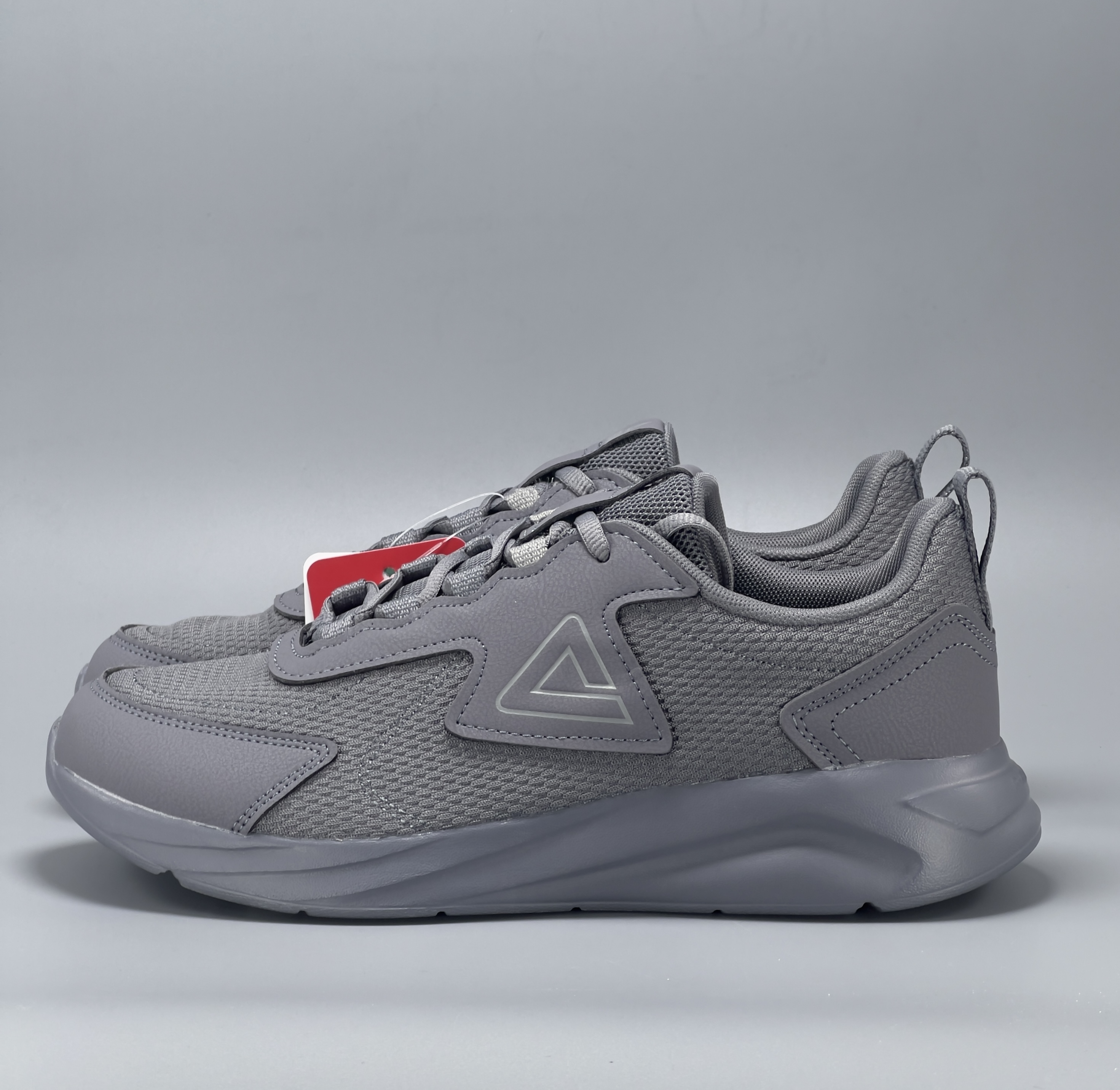 PEAK RUNNING SHOES DARK GREY