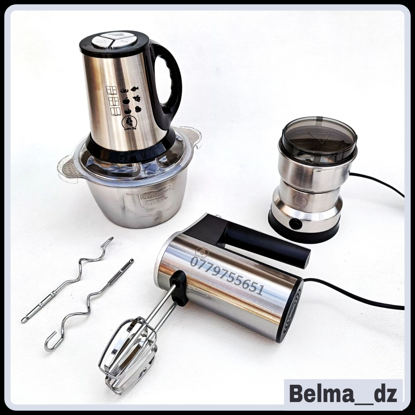 Pack hachoir batteur Moulinette