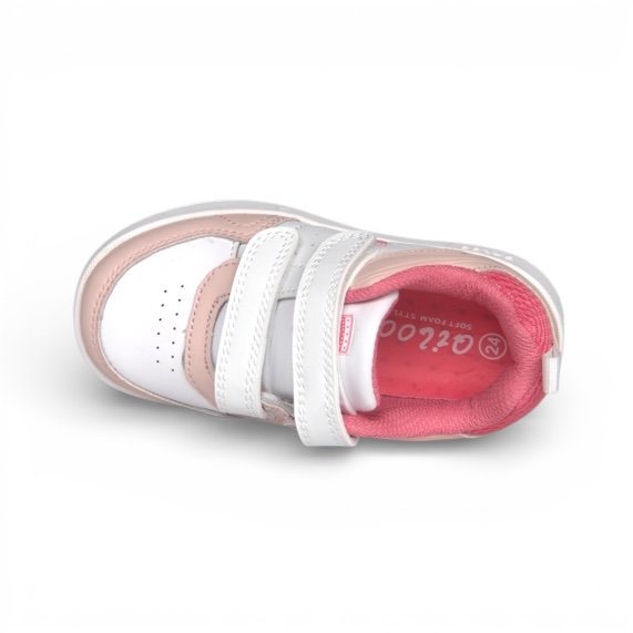 QILOO SHOES WHITE/PINK