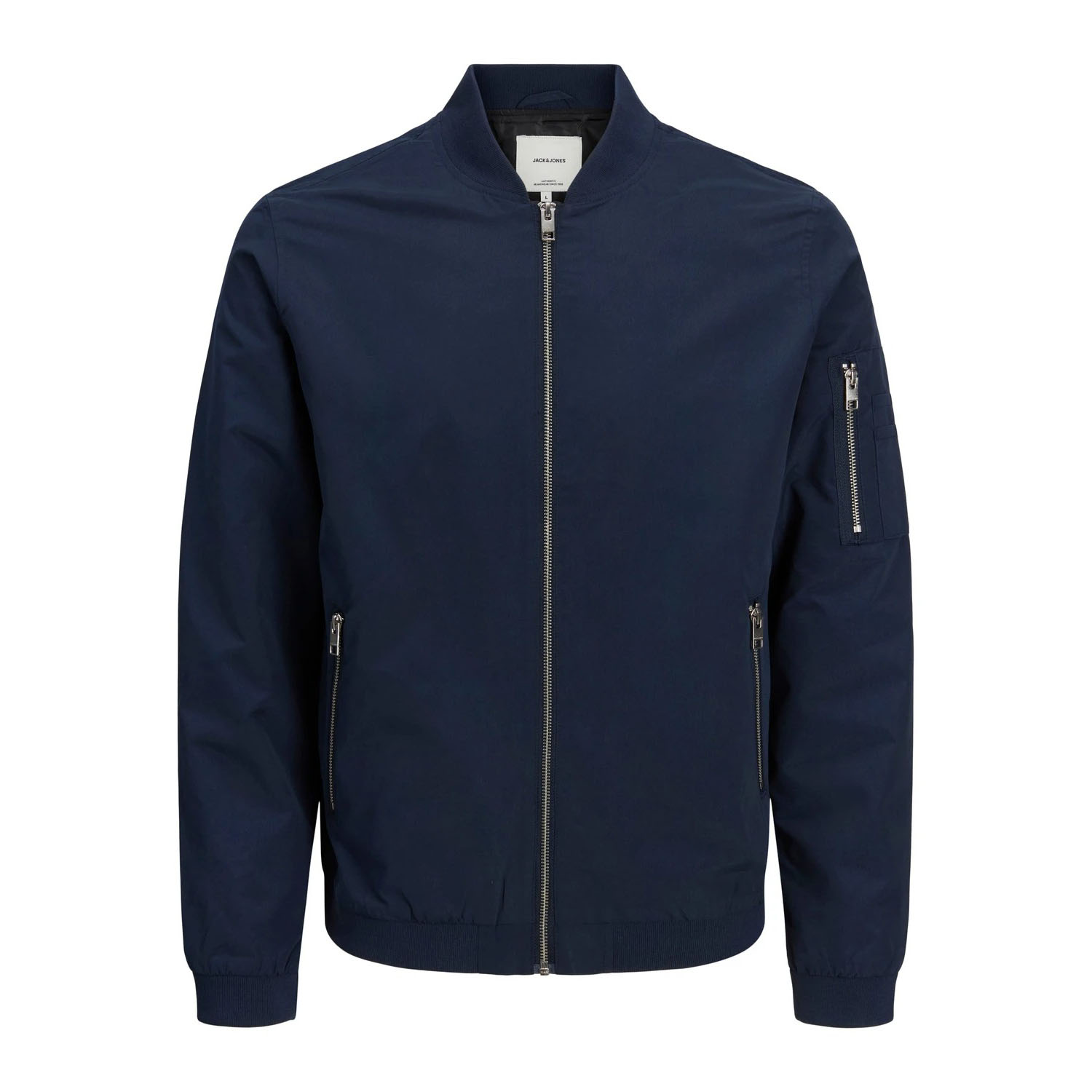 JACK & JONES BLOUSON AVIATEUR POUR HOMME - BLEU NUIT