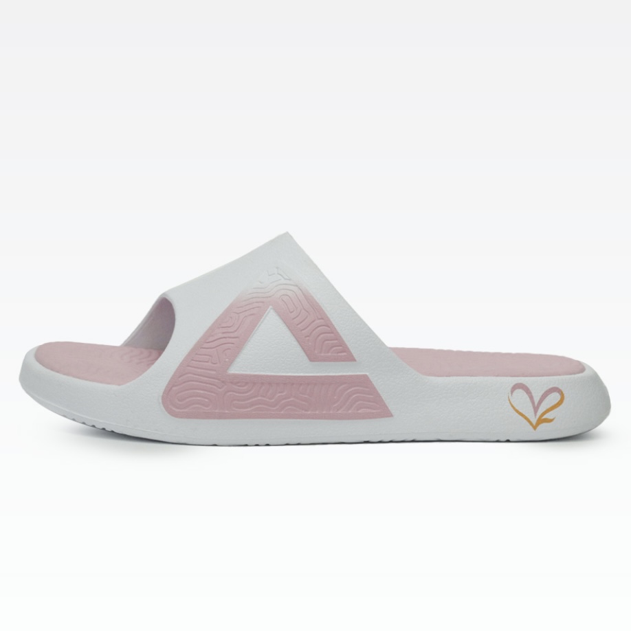PEAK SLIPER WHITE PINK