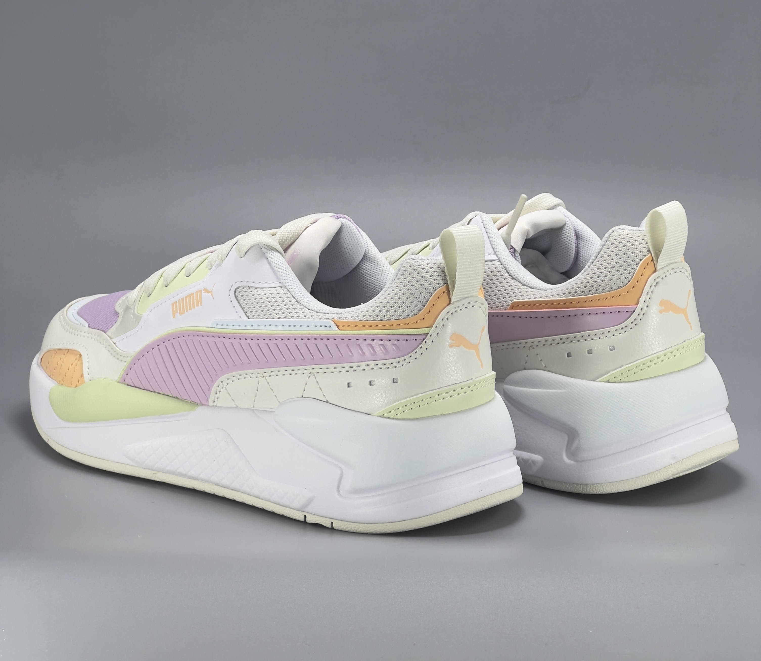 PUMA X-RAY SQUARE WHITE PINK ALPINE SNOW