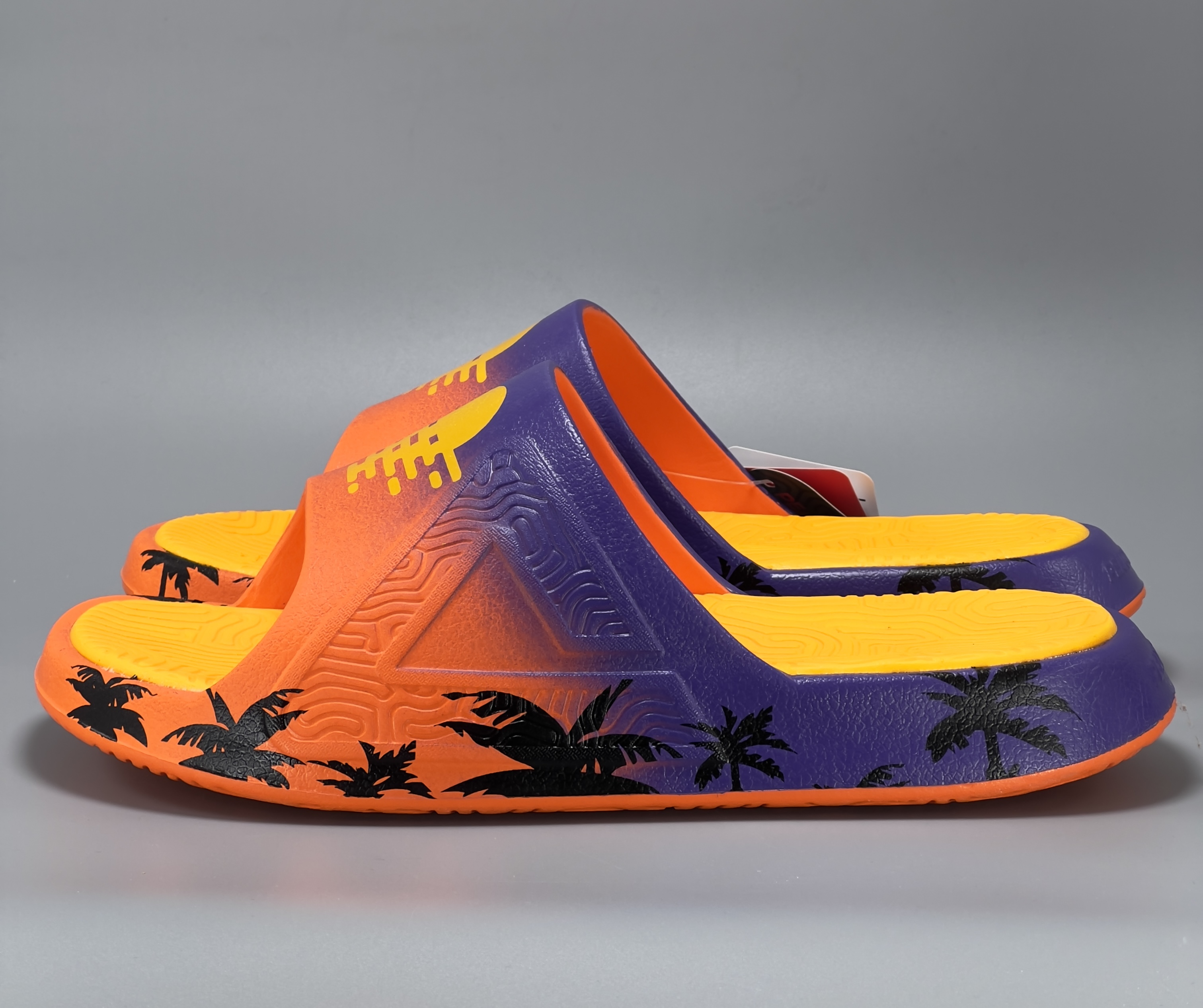 PEAK SLIPERS ORANGE PURPLE 