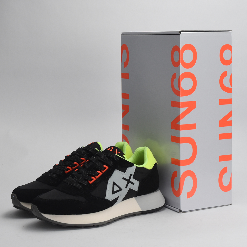 BASKET SUN68 JAKI 2.0 FLUO 11 NERO