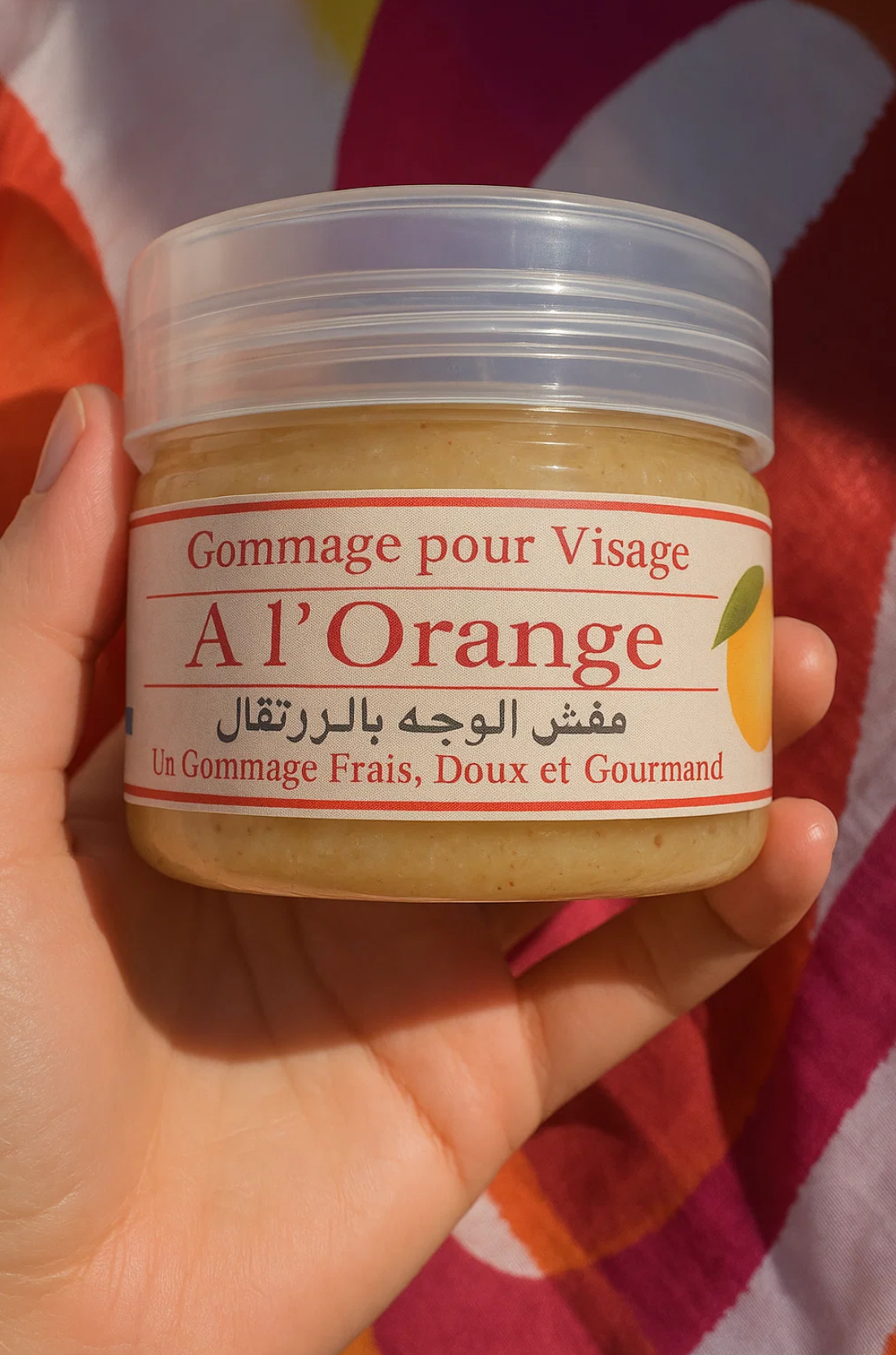 Gommage à l’orange