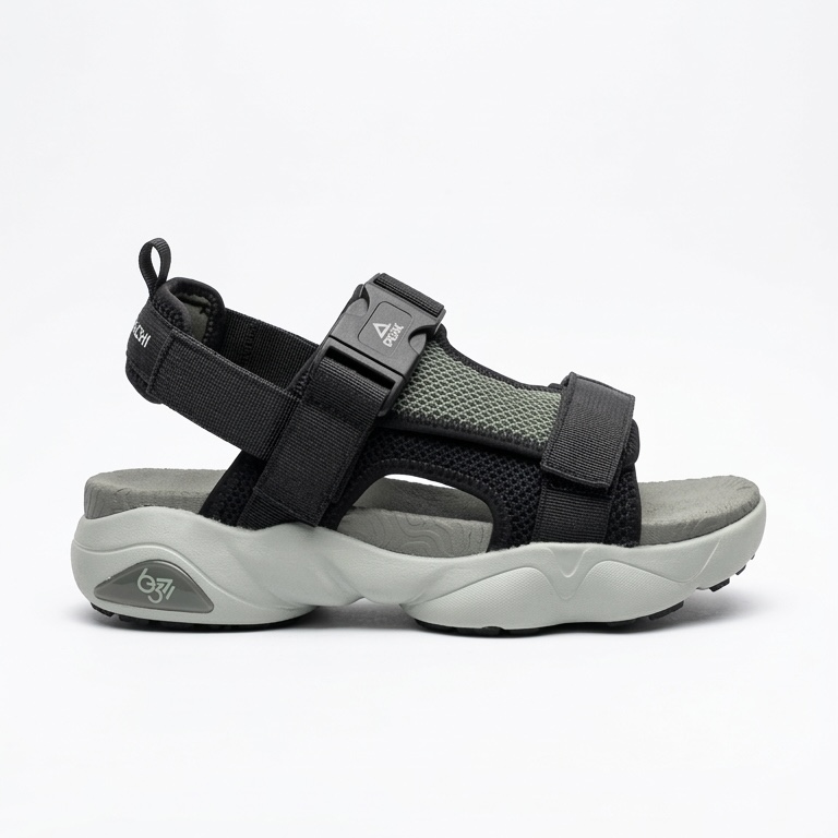 PEAK SANDAL BLACK OLIVE GREEN 