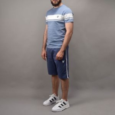 ENSEMBLE EAGLE BLEU BLANC