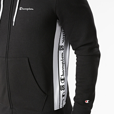 CHAMPION - Hooded Full Zip NBK/NBK/NB