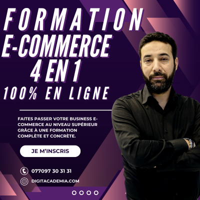 FORMATION E-COMMERCE 100% EN LIGNE