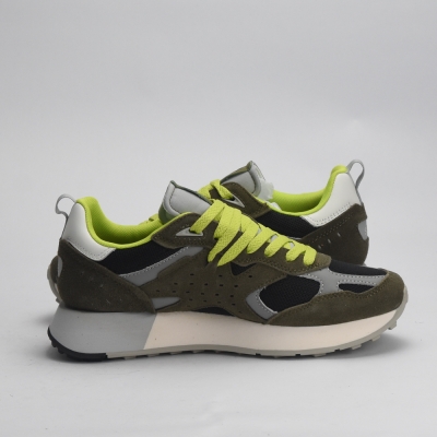 BASKET SUN68-JAKI-OUTDOOR-19-MILITAIRE