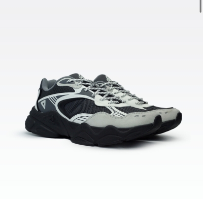 PEAK RETRO WHITE BLACK DK GREY 