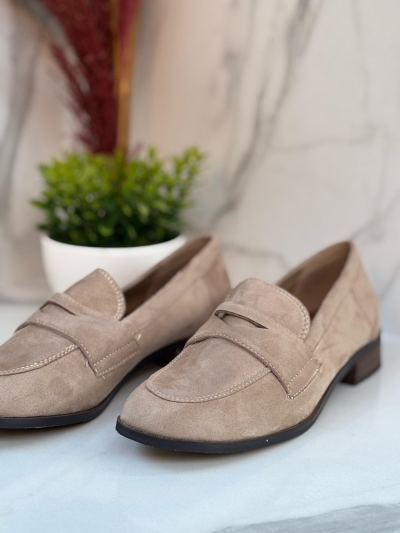 Mocassins Chic Beige Sable