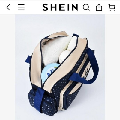 Sac à langer Maman  bleu 