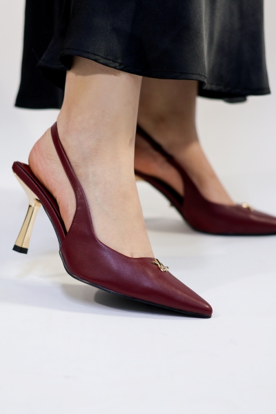 Escarpin JuliaA-108 Bordeau 