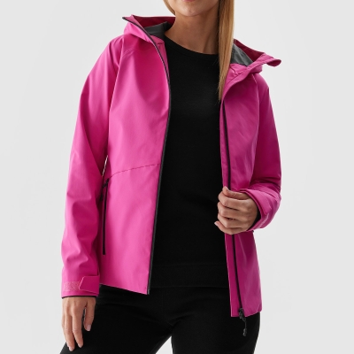 VESTE 4F POUR FEMME MEMBRANE NEODRY 5000 - ROSE BONBON