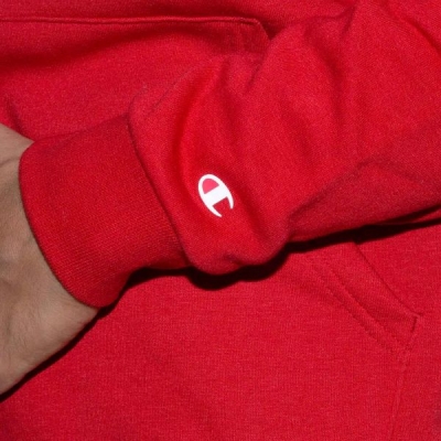 SWEAT CHAMPION POUR HOMME - ROUGE