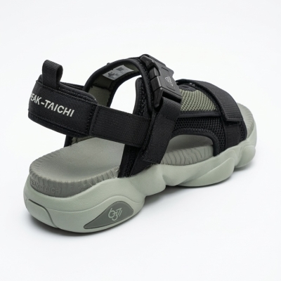 PEAK SANDAL BLACK OLIVE GREEN 