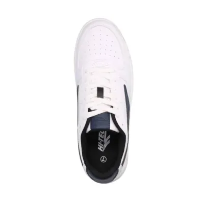 Varsity Court White-Navy-Black