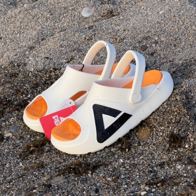 PEAK SANDAL WHITE ORANGE RED