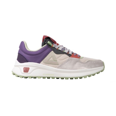 Fashion casual shoes Khaki/Purple