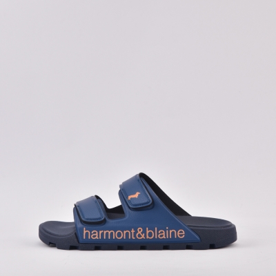 HARMONT AND BLAINE CIABATTA UOMO BLUBBER - LOGO AVIO - ARANCIO