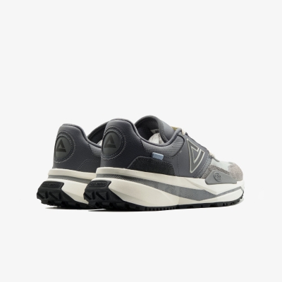 PEAK RETRO CASUAL SHOES GREY +