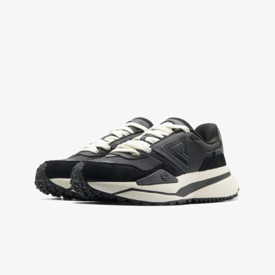 PEAK RETRO CASUAL SHOES BLACK  +