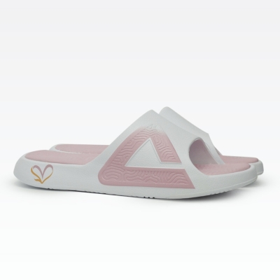 PEAK SLIPER WHITE PINK