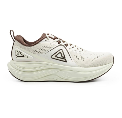Peak Taichi Sports Shoes Canvas White/Brown