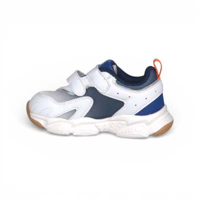 QILOO SHOES WHITE/NAVY