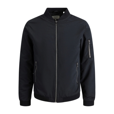 JACK & JONES BLOUSON AVIATEUR POUR HOMME - NOIR