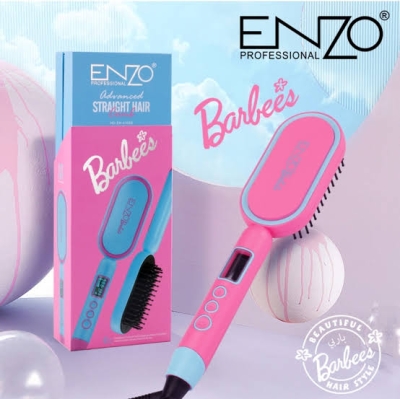 Brosse lissante barbees en-4102B de ENZO🇮🇹PROFESSIONAL