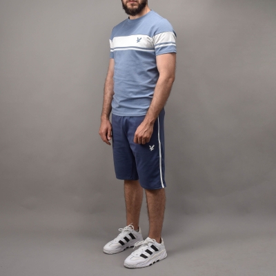 ENSEMBLE EAGLE BLEU BLANC