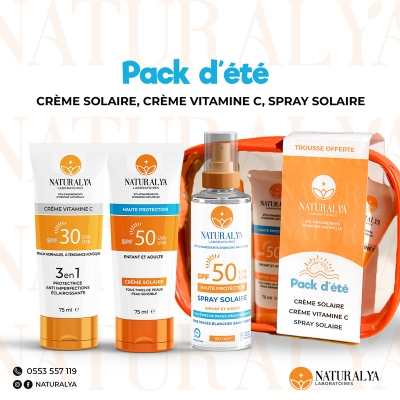Pack d'été " Trousse offerte" 