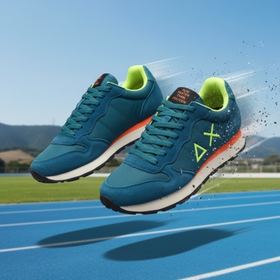 BASKET SUN68 TOM FLUO 70 OTTANIO