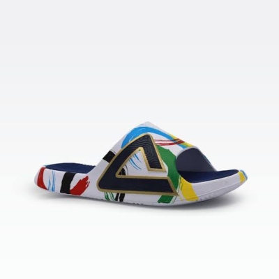 PEAK SLIPER WHITE DK BLUE