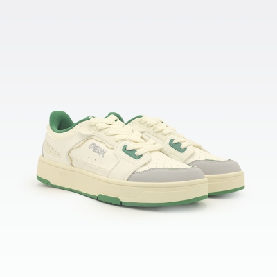 Peak Taichi Culture Shoes OFF WHITE/GRASS GREEN