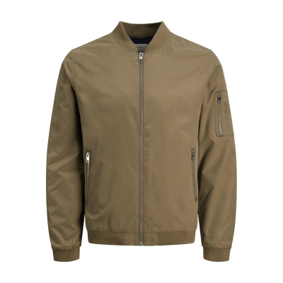 JACK & JONES BLOUSON AVIATEUR POUR HOMME - KAKI
