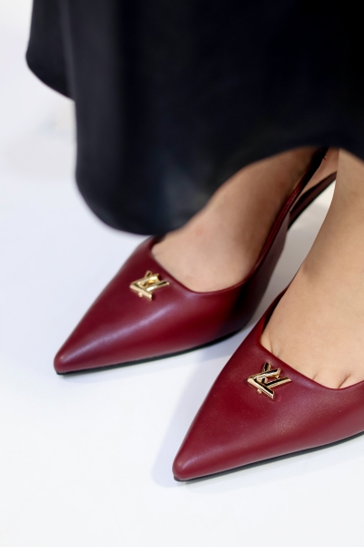 Escarpin JuliaA-108 Bordeau 